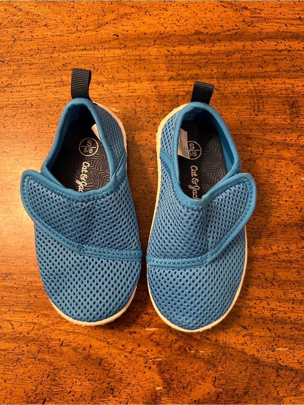 Cat & Jack Blue Mesh Slip-On Kids Water Shoes